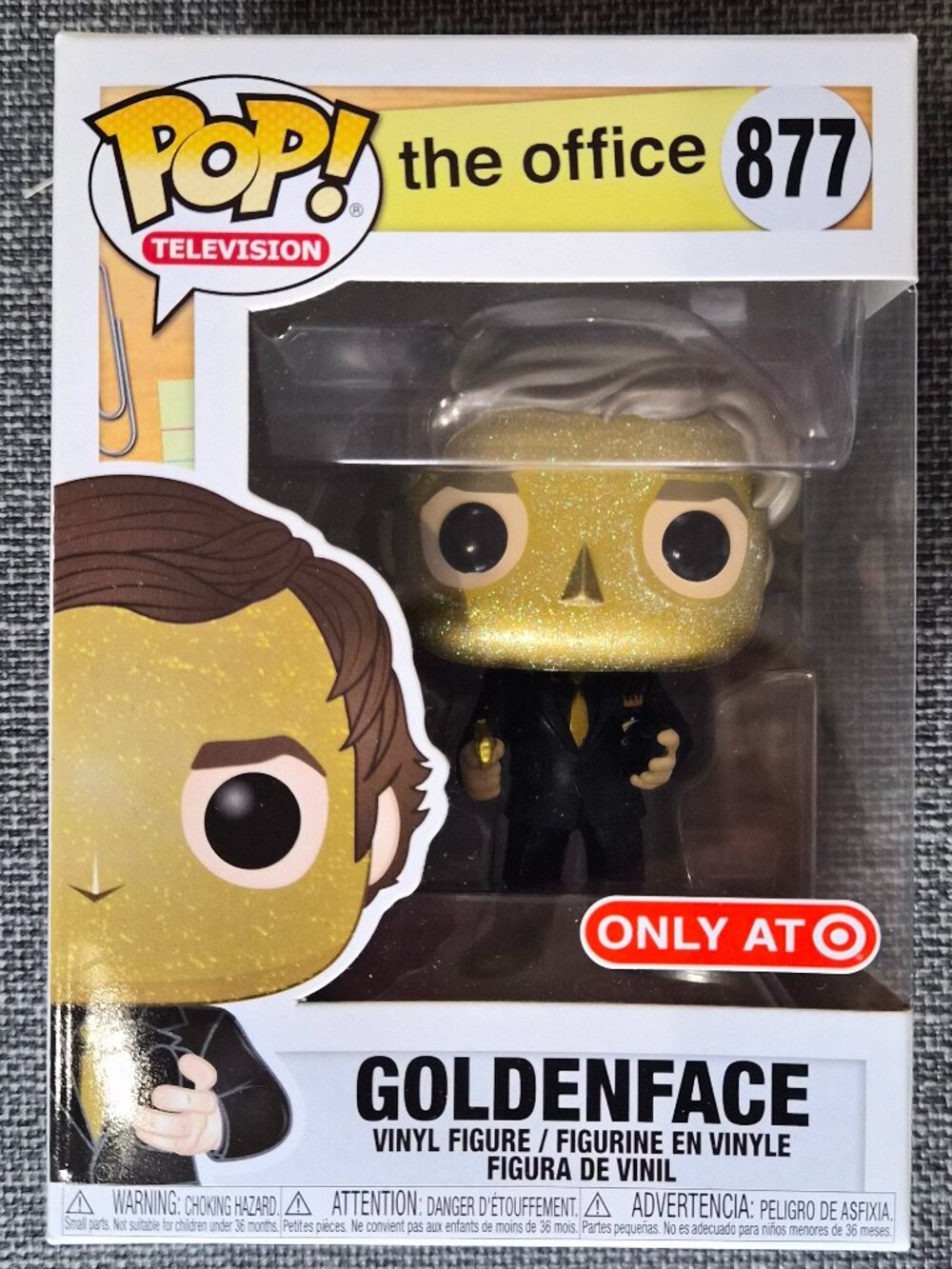 Funko Pop Golden Face 877